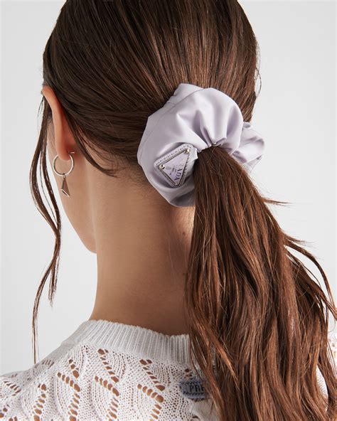 prada re nylon scrunchie wisteria|Wisteria Re.